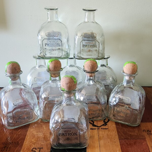 Patron 750 ml  Empty bottles Free shipping