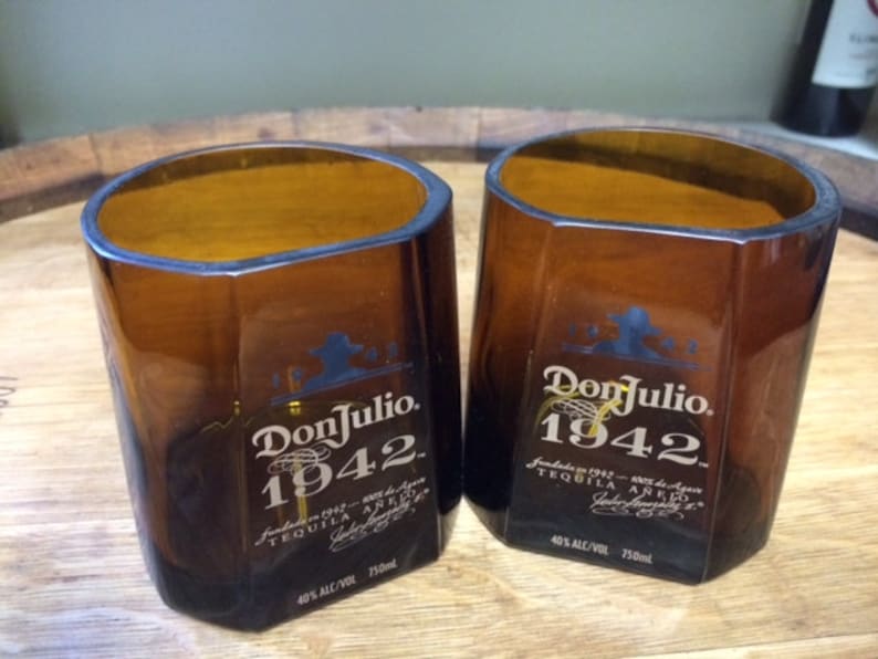 Don Julio 1942 Tequila Rock Glasses Set of 2 Etsy