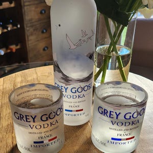 4 Grey Goose Rocks Glasses