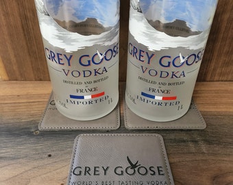 4 Grey Goose Tumbler Drinking Glasses SALE