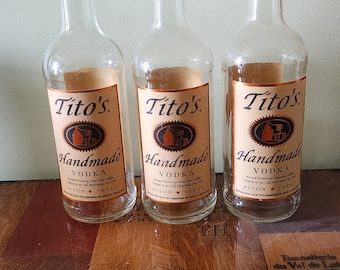 Titos 750 ml Empty bottle "free shipping"