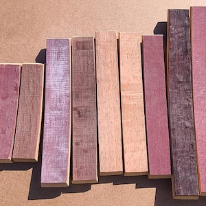 Reclaimed Wine Barrel Staves: Solid White Oak, DIY Project Wood bild 2
