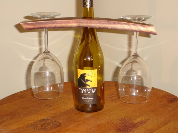 etsy wine glass holder
