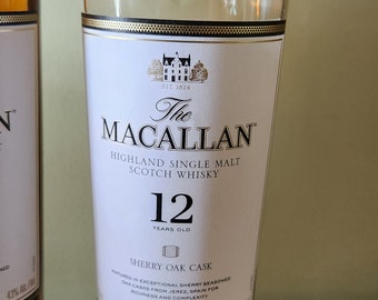 McCallan 12 Empty bottle "free shipping"