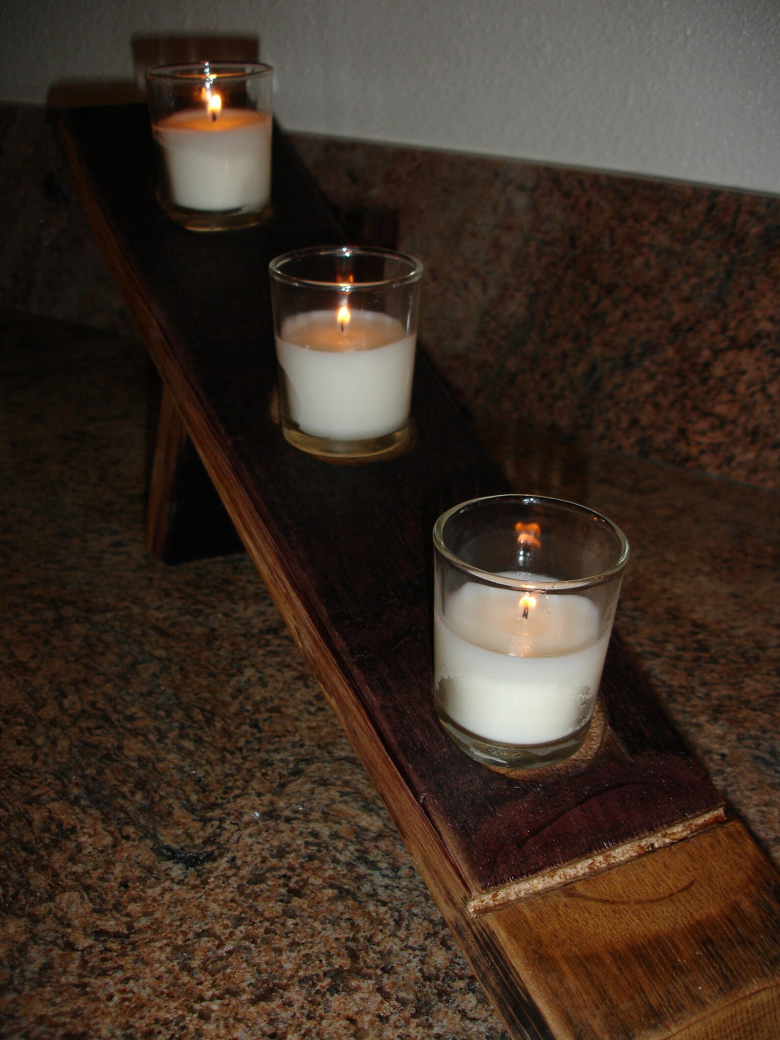 Wine Barrel Candle Holder Etsy