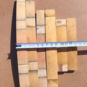 Reclaimed Wine Barrel Staves: Solid White Oak, DIY Project Wood bild 9