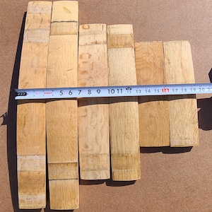 Reclaimed Wine Barrel Staves: Solid White Oak, DIY Project Wood bild 5
