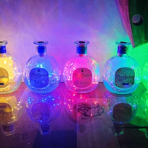 Don Julio 750 ML String light Empty bottle FREE SHIPPING