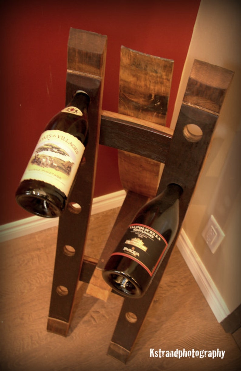 Floor Standing Wine Holder Etsy