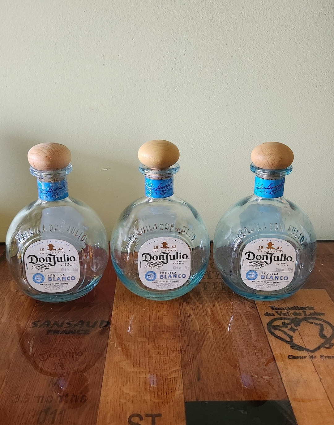 Don Julio 1942 Blanco Empty Tequila Bottle: Upcycled Glass - Etsy