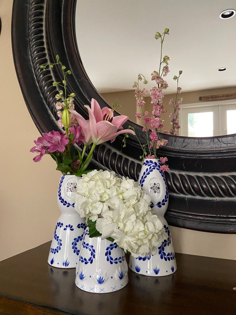 Clase Azul tequila Bottle Vases Free Shipping image 1