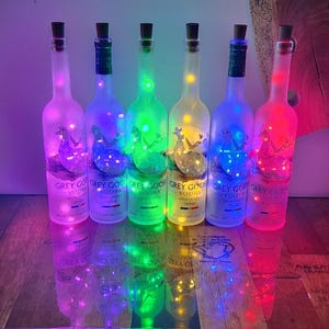 Grey Goose 750 ML String light  Empty bottle FREE SHIPPING
