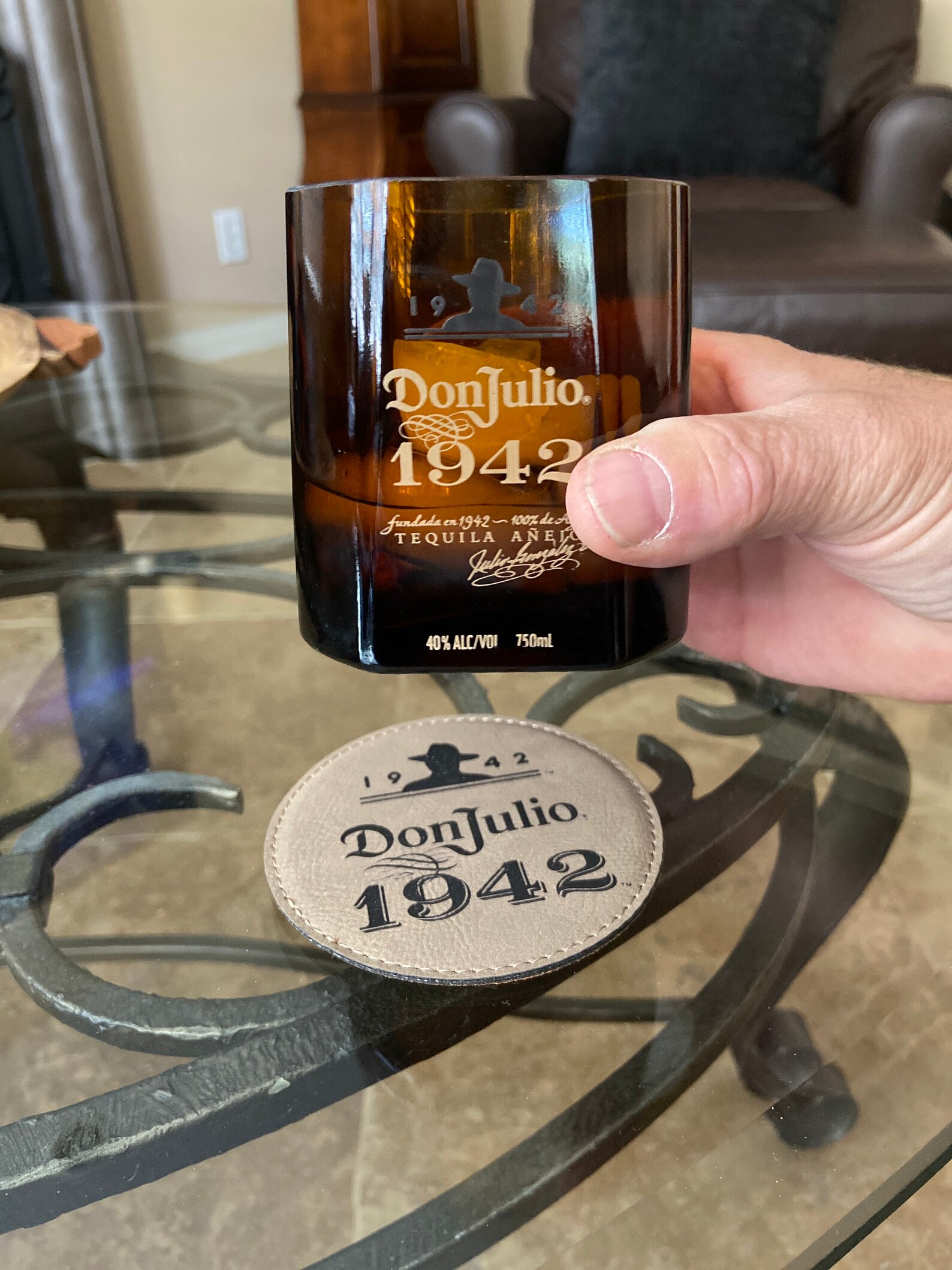 Don Julio 1942 Tequila Rock Glasses Set of 2 Etsy