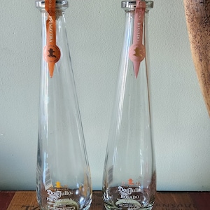 Upcycled Don Julio 1942 Empty Bottle: Primavera or Rosado Decor