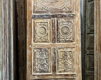 Nature Carved Doors, Interior Carved Door, Sliding Barn Door, Interior Door, Vintage Organic Door, Barndoor, Custom, Bedroom Doors 80x36