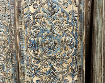 Natures Carved Door, Interior Doors, Vintage Reclaimed Wood Door, Sliding Interior Door, Indian Pantry Door, Closet Door, Custom Doors 80x40