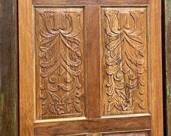 Rustic Barn Door, Farmhouse Interior Sliding Door, Solid Wood Spanish Style Doors, Mediterranean, Unique Eclectic, 96x36