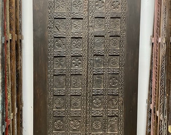 Indian doors, Sliding door, teak wood carved extraordinary door, antique door, Eclectic Decor, 87