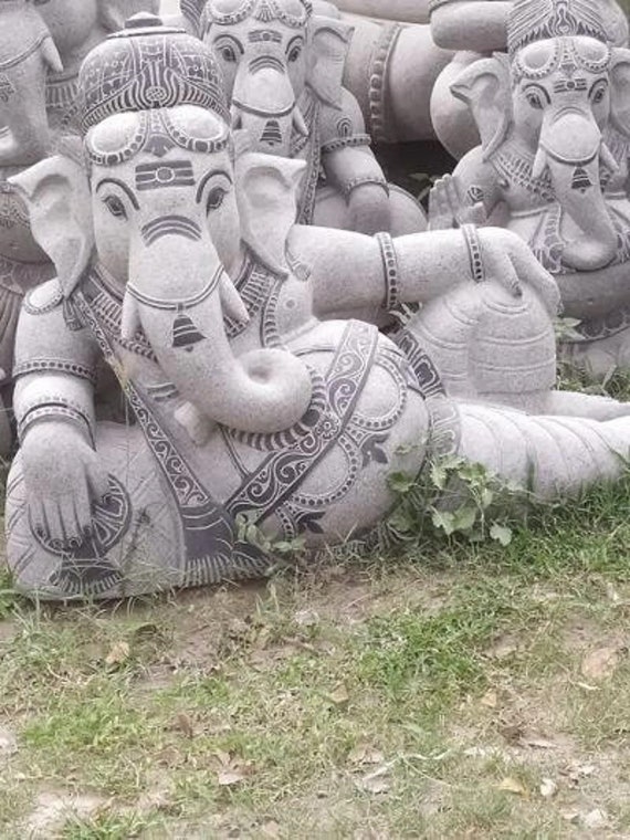 Down Payment for Custom Large Stone Ganesh Statue Holding His Tusk