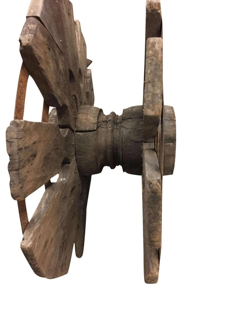 Antique Charkha Spinning Wheel From Golden Era of Mahatma Etsy