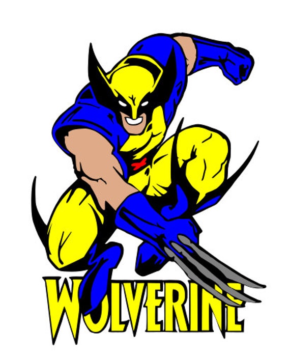 Wolverine Unofficial Svg Etsy