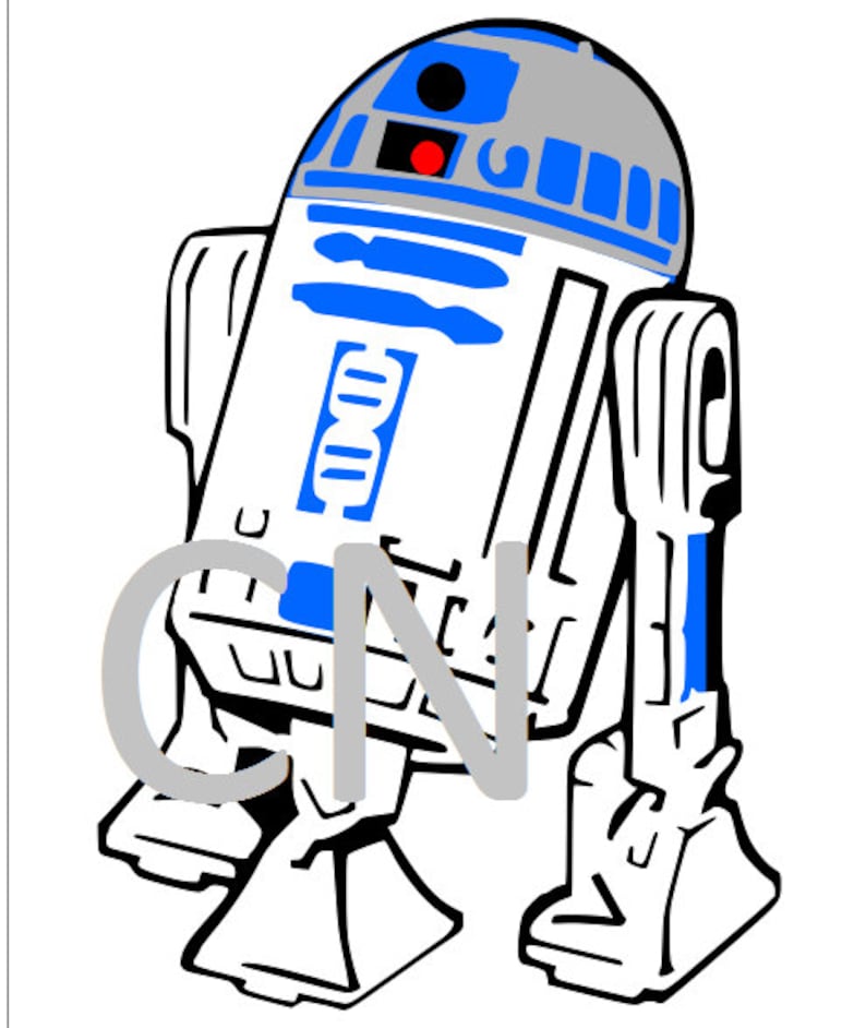 Download R2D2 Star Wars SVG | Etsy