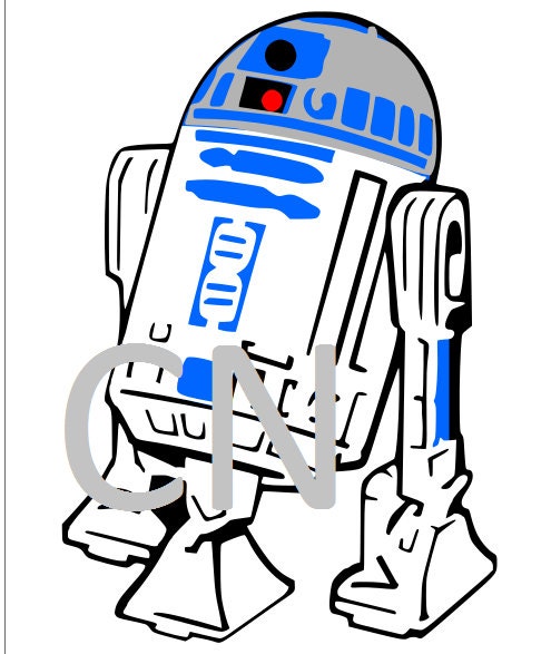 Download R2D2 Star Wars SVG | Etsy