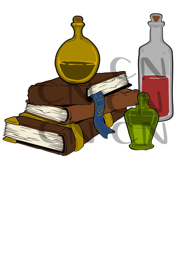 Download Harry Potter Stuff Books potions spells SVG | Etsy