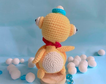 Handmade Crochet Amigurumi Turtle Doll Finished | Marine Animal Crochet Doll Collection