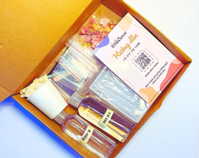 DIY Kits - Resin Coaster 1 - Complete Craft Kit with Instructions