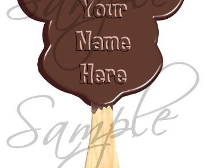 Mickey Ice Cream Bar DIY Personalized Printable Digital File Etsy