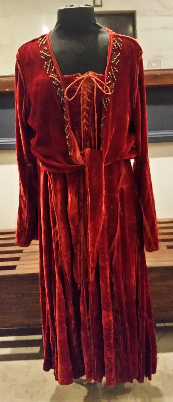 red velvet dress jacket