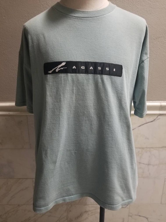 Vintage NIKE Andre AGASSI 90's T-Shirt, Made in US