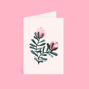 Australian Botanicals, Bundle of three greeting cards, Set of 3 Floral Designs, Blank Card and Envelope Pack image 7