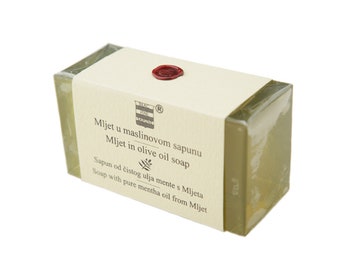 Olive & Mentha soap from Mljet