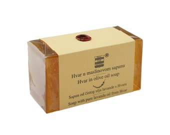 Sapone all'oliva e lavanda di Hvar