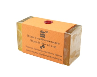 Jabón de oliva y mandarina de Brijuni