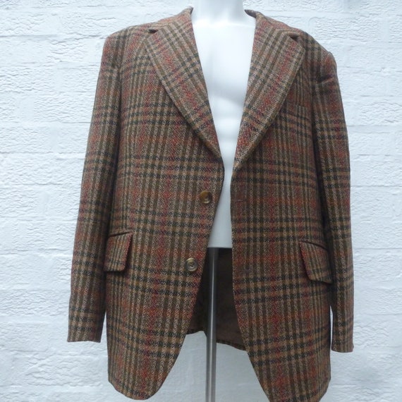 Crombie Jacket Tweed Vintage Scottish 
