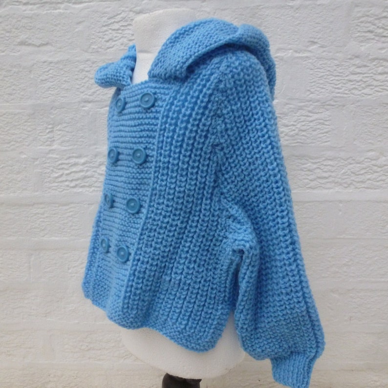 Cardigan Hooded Top Chunky Toddlers Boys Clothing Kids' Etsy