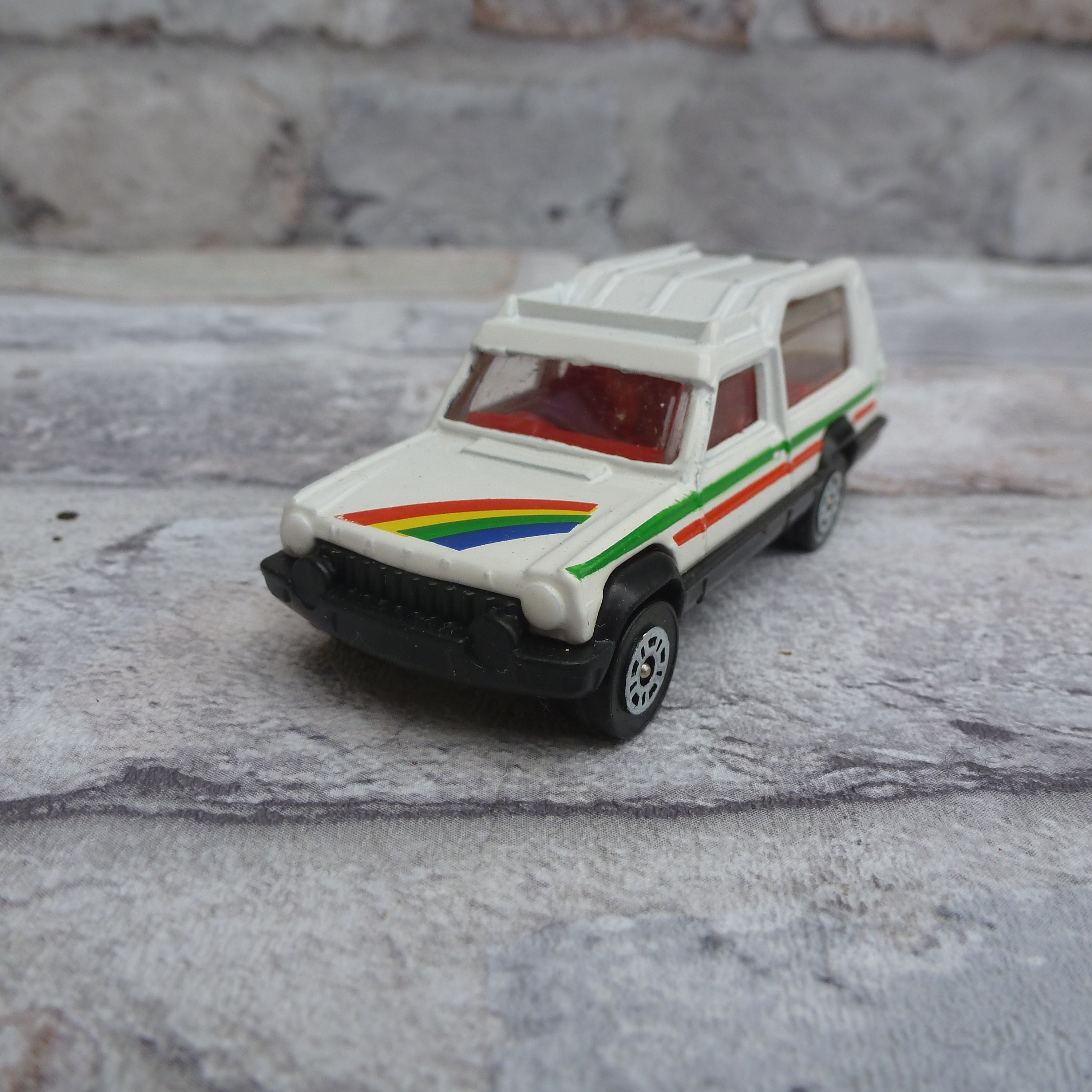 Toy Car Collectors Item 80s Vintage White Vehicle Boxed Car Etsy UK