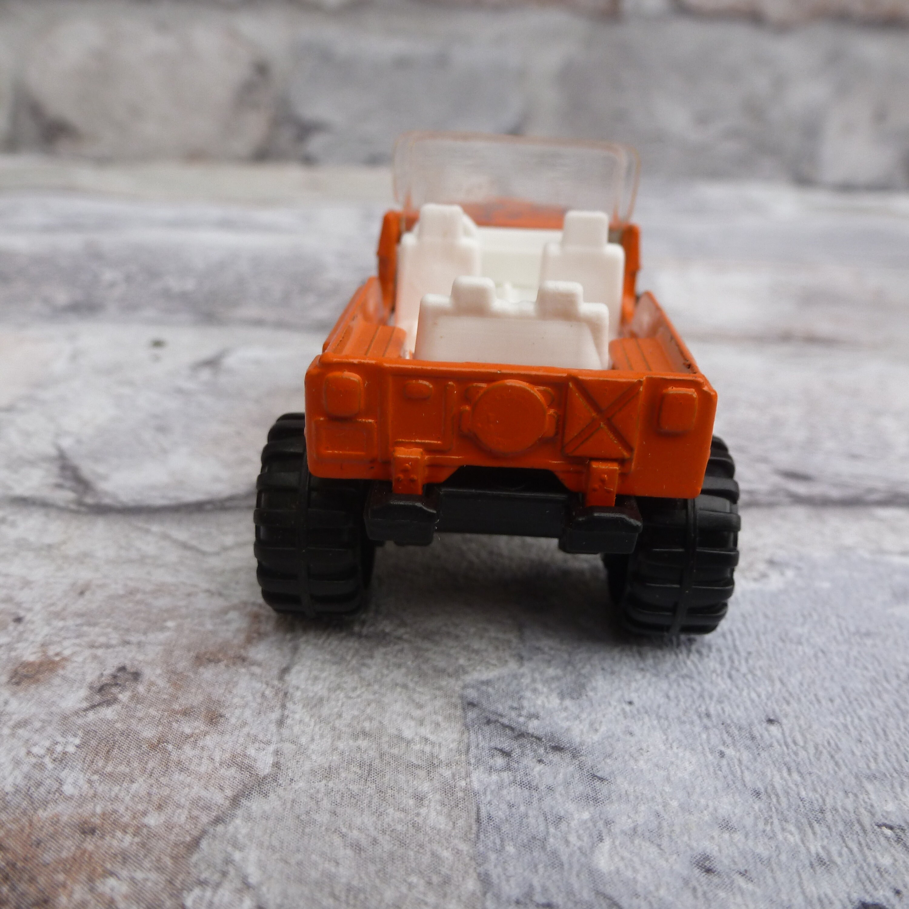 Jeep 4x4 Toy Car Collectors Item 80s Vintage Orange Vehicle Etsy UK