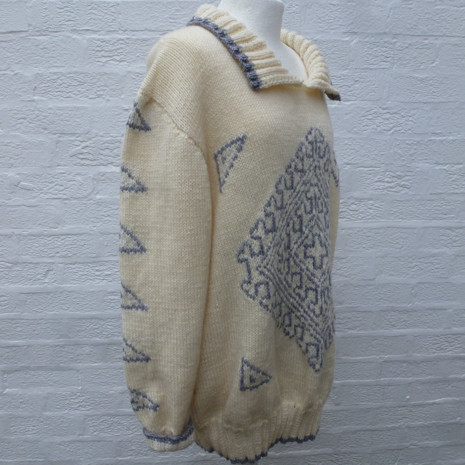 Jumper vintage women's sweater ladies '90s knit wool Etsy