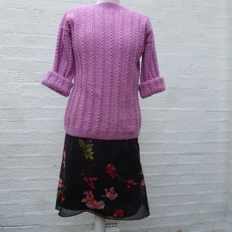 English springsummer festival skirt UK 8-10.. Summer womens fashion handmade Aline skirt Eco-friendly floaty floral clothing