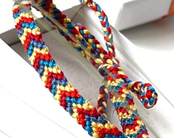 Ardorchid Bracciali Bandiera USA San Valentino Heishi