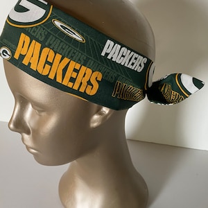 Green Bay Packers Symbols  Knot Headband