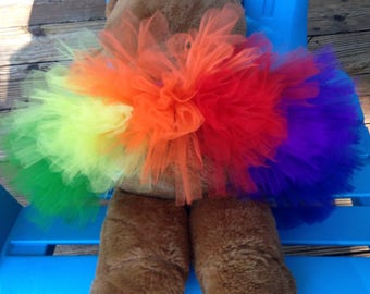 Dog Tutu Dog Rainbow Tutu Pride Parade TuTu