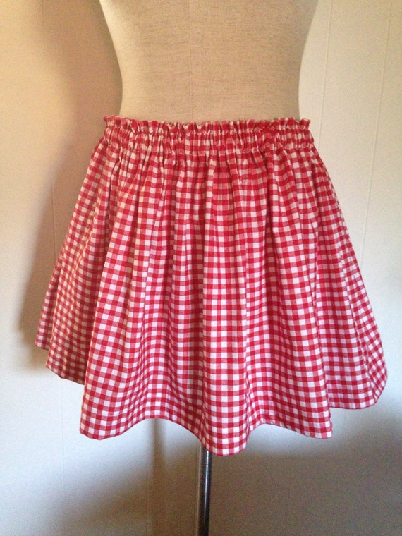 Plus Size Little Red Riding Hood Adult Skirt