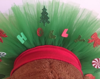 Personalized Dog Tutu Pet Christmas Tree TuTu