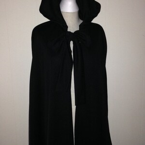 Sith Lord Black Cape Black Cloak Cosplay Comic Con Costume - Etsy