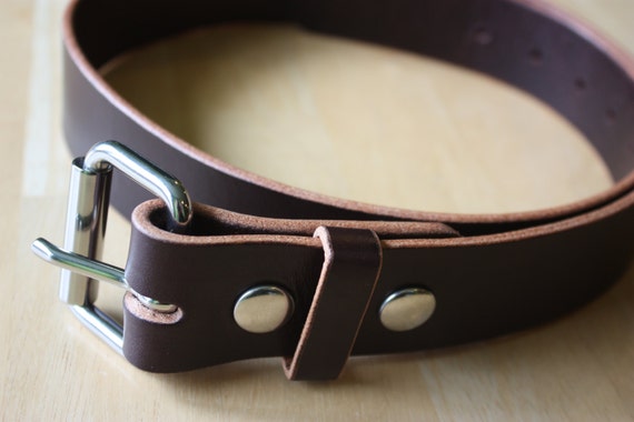 amish leather belts
